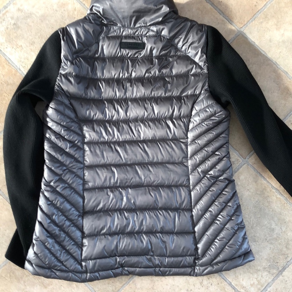 Calvin Klein silvery grey/black jacket - Picture 11 of 15